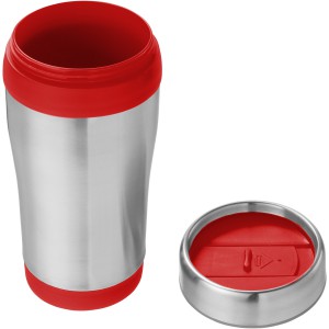 Elwood 470 ml insulated tumbler, Silver,Red (Thermos)