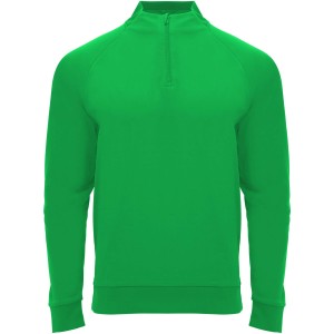 Epiro long sleeve kids quarter zip sweatshirt, Green Fern (Pullovers)