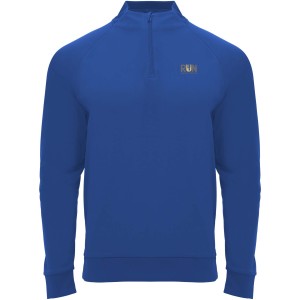 Epiro long sleeve kids quarter zip sweatshirt, Royal blue (Pullovers)