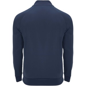 Epiro long sleeve unisex quarter zip sweatshirt, Navy Blue (Pullovers)