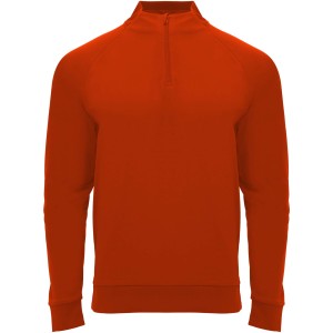 Epiro long sleeve unisex quarter zip sweatshirt, Red (Pullovers)