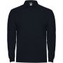 Estrella long sleeve men's polo, Navy Blue