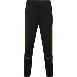 Evans unisex tracksuit, Solid black, Lime (Pullovers)