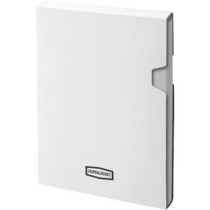 Executive A4 hard cover notebook, Silver (Notebooks)