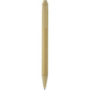 Fabianna crush paper ballpoint pen, Green (Wooden, bamboo, carton pen)