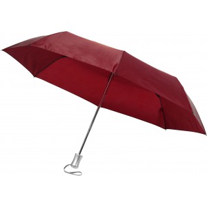 Polyester (190T) umbrella Romilly, burgundy (Foldable umbrellas)