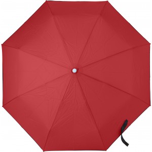 Pongee umbrella Jamelia, red (Foldable umbrellas)