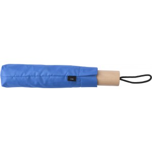 RPET 190T umbrella Brooklyn, blue (Foldable umbrellas)