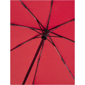 RPET folding umbrella , Red (Foldable umbrellas)