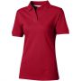 Forehand short sleeve ladies polo, Dark red