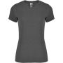 Fox short sleeve women's t-shirt, Heather black