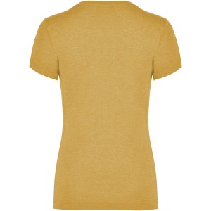 Fox short sleeve women's t-shirt, Heather Mustard (T-shirt, 90-100% cotton)