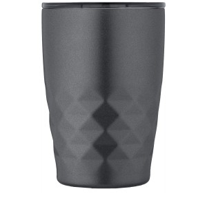 Geo 350 ml copper vacuum insulated tumbler, Grey (Glasses)