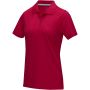 Graphite short sleeve women's  organic polo, Red