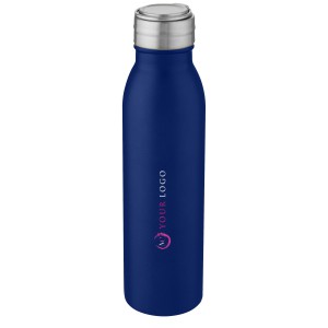 Harper 700 ml stainless steel sport bottle with metal loop,  (Water bottles)