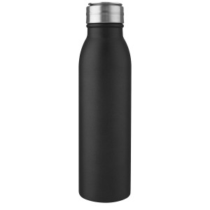 Harper 700 ml stainless steel sport bottle with metal loop,  (Water bottles)