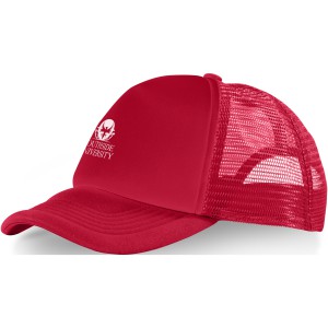 Trucker 5 panel cap, Red (Hats)