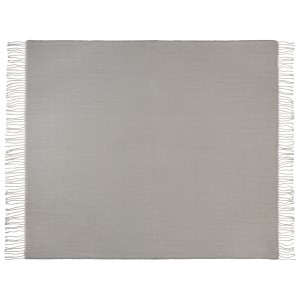 Haven herringbone throw blanket, grey (Blanket)