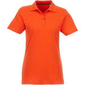 Helios Lds polo, Orange, S (Polo shirt, 90-100% cotton)