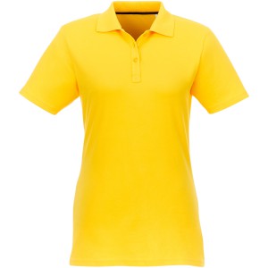 Helios Lds polo, Yellow, L (Polo shirt, 90-100% cotton)