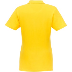 Helios Lds polo, Yellow, S (Polo shirt, 90-100% cotton)