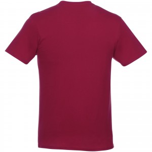 Heros short sleeve unisex t-shirt, Burgundy (T-shirt, 90-100% cotton)