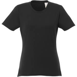 Heros short sleeve women's t-shirt, solid black (T-shirt, 90-100% cotton)