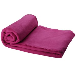 Huggy blanket and pouch, Magenta (Blanket)