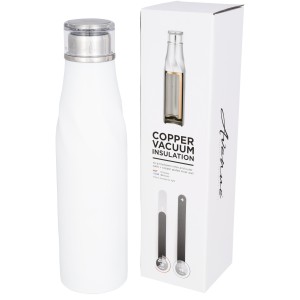 Hugo 650 ml seal-lid copper vacuum insulated bottle, White (Thermos)