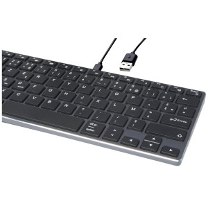 Hybrid performance Bluetooth keyboard - AZERTY, Solid black (Office desk equipment)