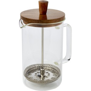 Ivorie 600 ml coffee press, Transparent, Wood (Kitchen glass)