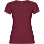 Jamaica short sleeve women's t-shirt, Garnet