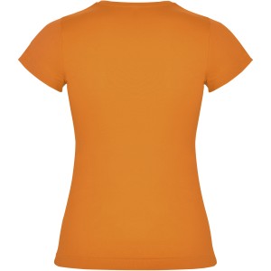 Jamaica short sleeve women's t-shirt, Orange (T-shirt, 90-100% cotton)