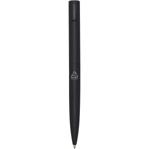 Juana recycled aluminium ballpoint pen, Solid black (Metallic pen)