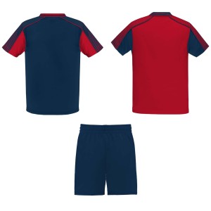 Juve kids sports set, Red, Navy Blue (T-shirt, mixed fiber, synthetic)