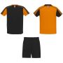 Juve unisex sports set, Orange, Solid black