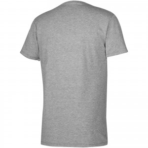 Kawartha short sleeve men's organic t-shirt, Grey melange (T-shirt, 90-100% cotton)