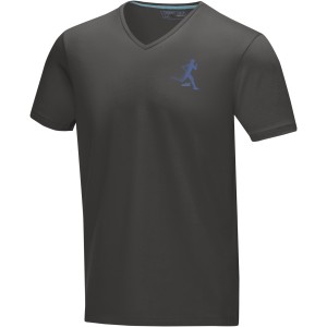 Kawartha short sleeve men's  organic t-shirt, Storm grey (T-shirt, 90-100% cotton)