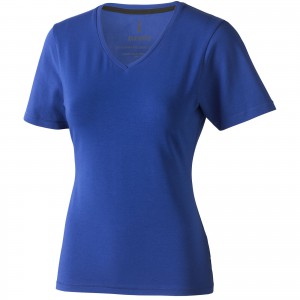 Kawartha short sleeve women's organic t-shirt, Blue (T-shirt, 90-100% cotton)