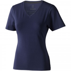 Kawartha short sleeve women's organic t-shirt, Navy (T-shirt, 90-100% cotton)