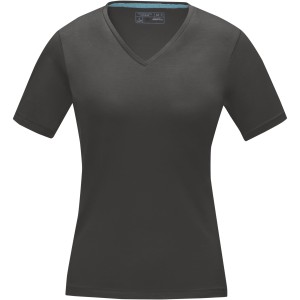 Kawartha short sleeve women's  organic t-shirt, Storm grey (T-shirt, 90-100% cotton)