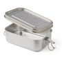 Stainless steel lunch box Reese, silver
