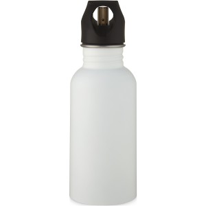 Lexi 500 ml stainless steel sport bottle, White (Sport bottles)