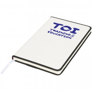 Lincoln PU Notebook, White (Notebooks)