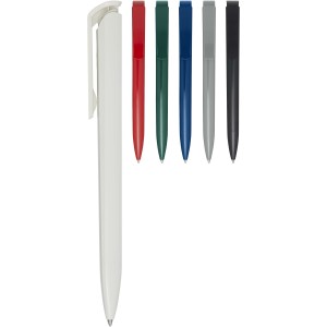 Lucia recycled plastic ballpoint pen, Forest green (Plastic pen)