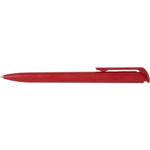 Lucia recycled plastic ballpoint pen, Red (Plastic pen)