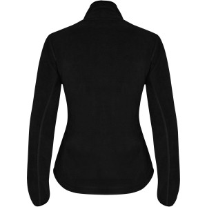 Luciane women's full zip fleece jacket, Solid black (Pullovers)