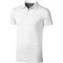 Markham short sleeve men's stretch polo, White