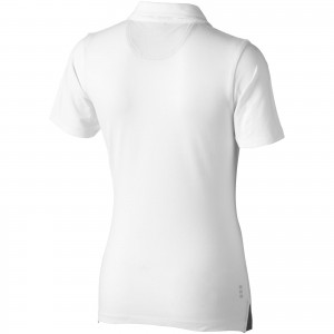 Markham short sleeve women's stretch polo, White (Polo shirt, 90-100% cotton)