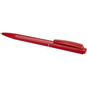 Martha recycled plastic ballpoint pen, Red (Plastic pen)